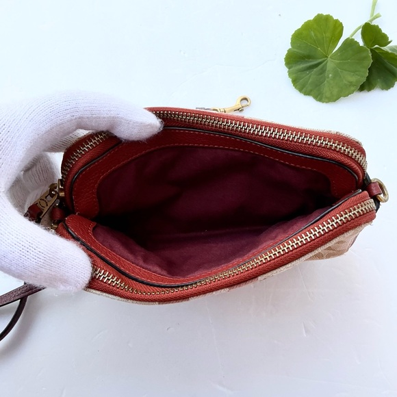 Coach Mini Dempsey Crossbody Camera Bag - Picture 8 of 12